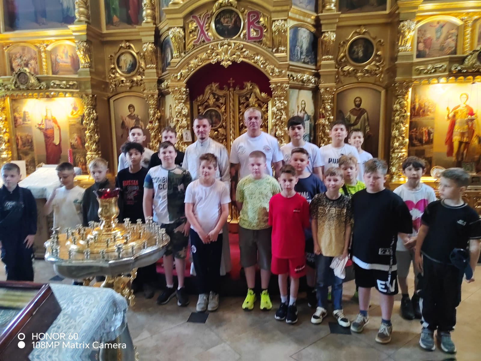 Спортивные сборы прихода храма св. мч. Уара