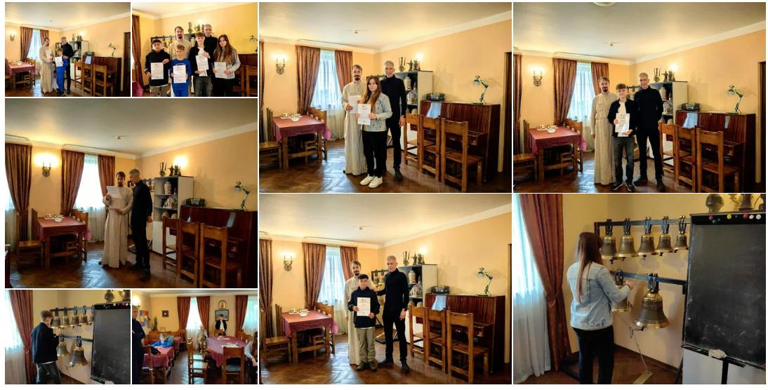 Выпускной школы звонарей при храме св. мч. Уара в Вёшках 20250703