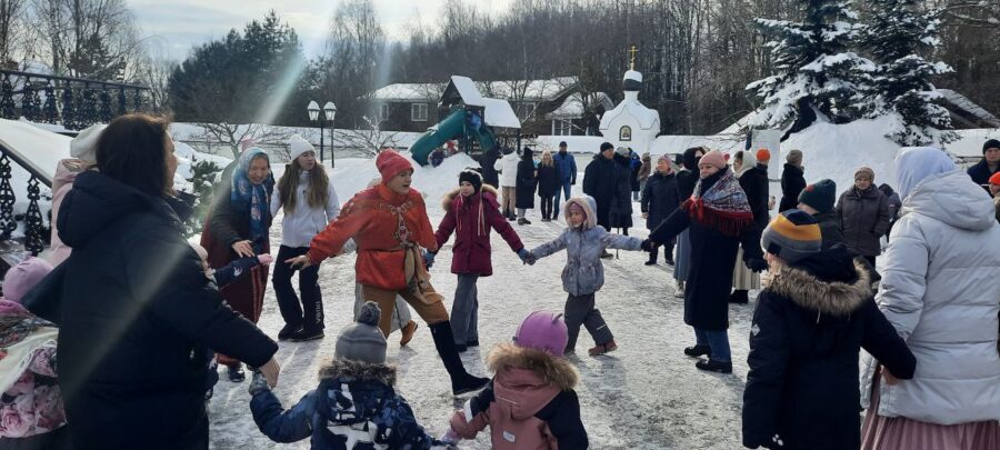 Масленичные гуляния в Вёшках 20260222