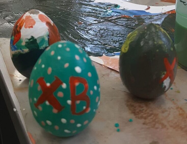 Мастер-класс по росписи пасхальных яиц